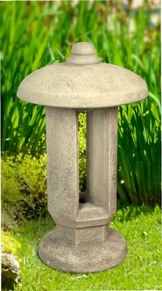 Small Ishdoro Lantern enhance garden landscape cement yard art
